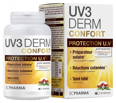 3C Pharma UV3 Derm Confort 60 Capsules 3C Pharma UV3 Derm Confort 60 Capsules