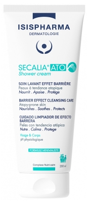 Isispharma Secalia ATO Shower Cream Soin Lavant Effet Barrière 200 ml Isispharma Secalia ATO Shower Cream Soin Lavant Effet Barrière 200 ml