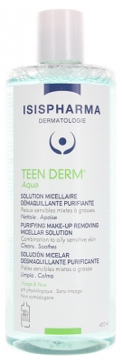 Isispharma Teen Derm Aqua Solution Micellaire Démaquillante Purifiante 400 ml Isispharma Teen Derm Aqua Solution Micellaire Démaquillante Purifiante 400 ml
