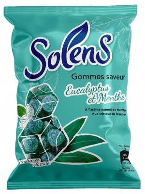 Solens Gumy Eukaliptusowe Mentol 100 g Solens Gumy Eukaliptusowe Mentol 100 g