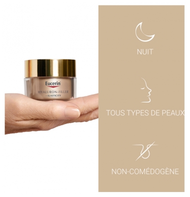 Eucerin Hyaluron-Filler + Elasticity Soin de Nuit 50 ml