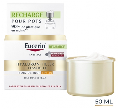 Eucerin Hyaluron-Filler + Elasticity Day Care SPF30 Refill 50 ml