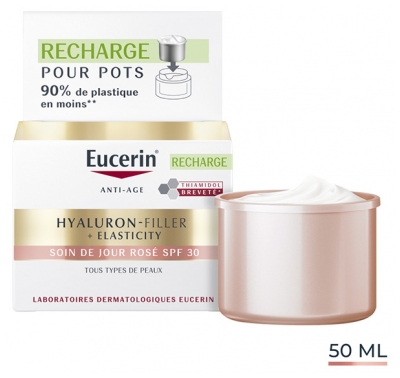 Eucerin Hyaluron-Filler + Elasticity Rose Day Care SPF30 Refill 50 ml