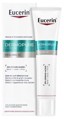 Eucerin DermoPure Clinical Peeling 10 Renovating Night Care 40 ml Eucerin DermoPure Clinical Peeling 10 Renovating Night Care 40 ml