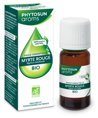 Phytosun Arôms Olejek Eteryczny z Czerwonego Mirtu (Myrtus Communis) Organiczny 10 ml