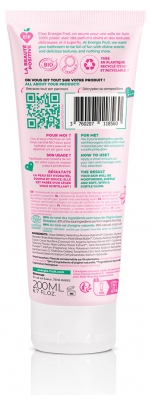 Energie Fruit Il mio Latte Frizzante con Monoi, Rosa e Olio di Argan Biologici 200 ml