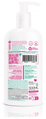 Energie Fruit Maschera Districante 2in1 Cheratina Vegetale con Monoi, Rosa e Olio di Argan 300 ml