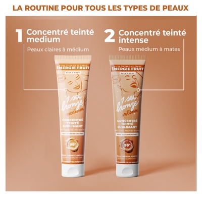 Energie Fruit Concentré Teinté Sublimant Bio 100 ml