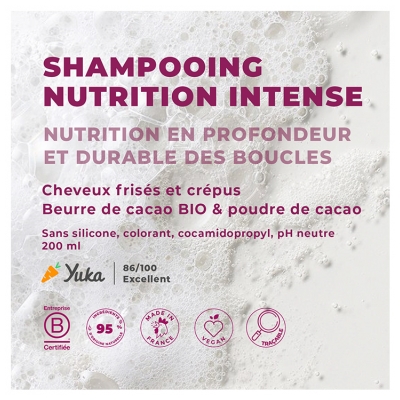 Energie Fruit Shampoing Nutri Intense au Beurre de Cacao Bio & Poudre de Cacao 250 ml