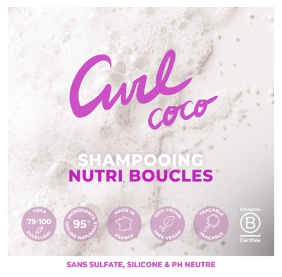 Energie Fruit Shampoing Nourrissant à l'Huile de Coco et Beurre de Karité 250 ml