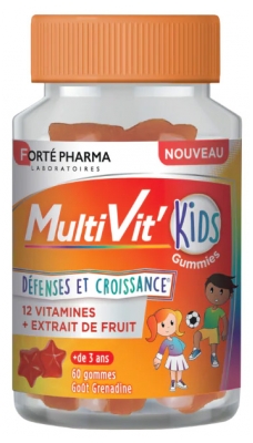 Forté Pharma MultiVit'Kids 60 Gummies Forté Pharma MultiVit'Kids 60 Gummies