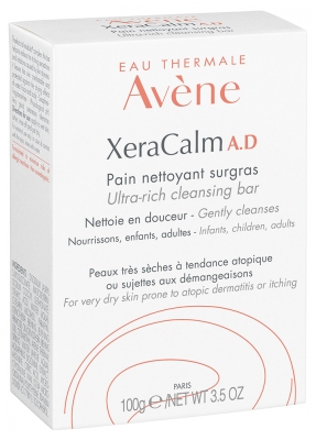 Avène XeraCalm AD Ultra-Rich Cleansing Bar 100g
