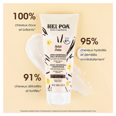 Hei Poa Tahiti Detox Après-Shampoing Doux Détoxifiant 200 ml