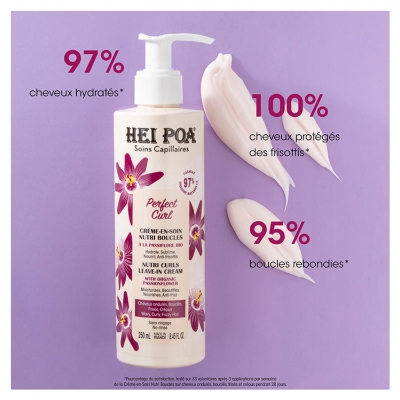 Hei Poa Perfect Curl Crème-en-Soin Nutri Boucles 250 ml