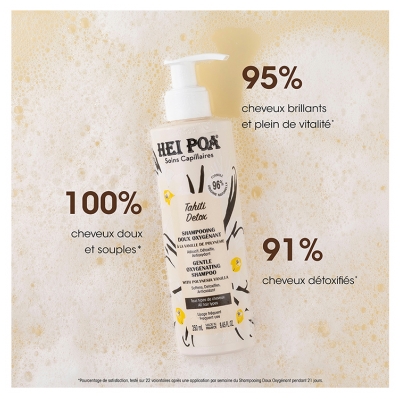 Hei Poa Tahiti Detox Shampoing Doux Oxygénant 250 ml