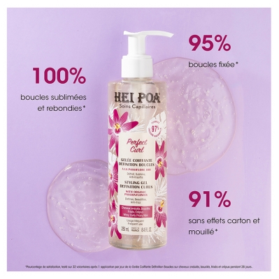 Hei Poa Perfect Curl Gelée Coiffante Définition Boucles 250 ml