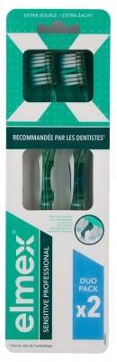 Elmex Sensitive Duo-Pack Extra Soft - Kolor: Bia?y/Niebieski Elmex Sensitive Duo-Pack Extra Soft - Kolor: Bia?y/Niebieski