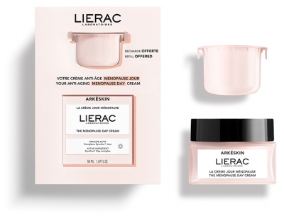 Lierac Arkéskin Crema Giorno Menopausa 50 ml + Ricarica Gratuita Crema Giorno Menopausa 50 ml