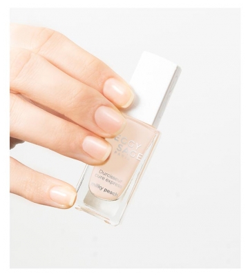 Peggy Sage Utwardzacz do Paznokci Cure Express 11 ml - Barwa: Mleczna brzoskwinia