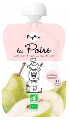 Popote Composta di Zucca La Poire Da 4/6 Mesi Biologica 120 g