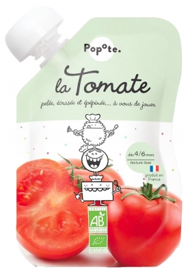 Popote Organiczny Przecier Pomidorowy od 4/6 Miesiąca 120 g