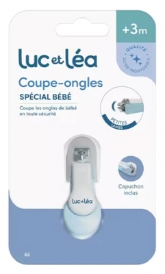 Luc et Léa Obcinacz do Paznokci dla Niemowląt od 6 Miesiąca życia Luc et Léa Obcinacz do Paznokci dla Niemowląt od 6 Miesiąca życia
