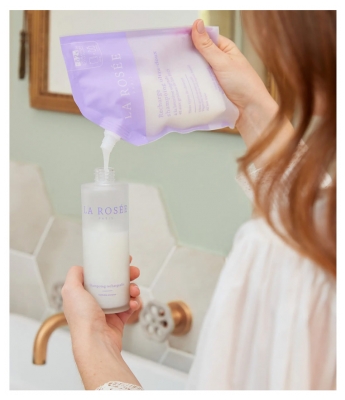 La Rosée Refillable Shampoo Glass Bottle 200ml