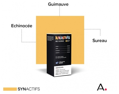 Aragan Synactifs KidActifs Sirop Nez-Gorge 125 ml