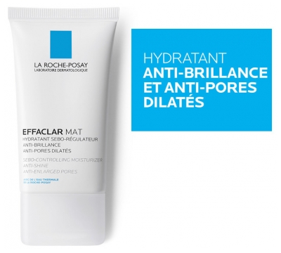 La Roche-Posay Effaclar Mat+ Hydratant Sébo-Régulateur 40 ml