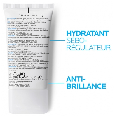 La Roche-Posay Effaclar Mat+ Hydratant Sébo-Régulateur 40 ml