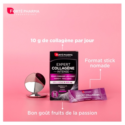 Forté Pharma Expert Collagène Intense Lot de 2 x 14 Sticks