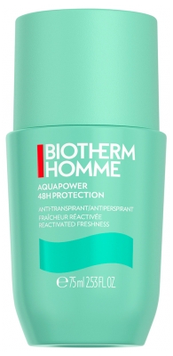 Biotherm Homme Aquapower 48H Anti-Perspirant Protection 75ml Biotherm Homme Aquapower 48H Anti-Perspirant Protection 75ml