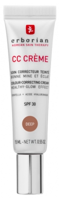 Erborian CC Centella Cream SPF30 15 ml - Colour: Dark Erborian CC Centella Cream SPF30 15 ml - Colour: Dark