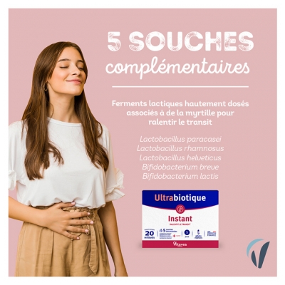 Vitavea Ultrabiotique Instant 10 Gélules Végétales