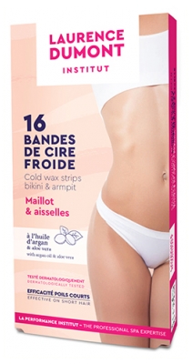Laurence Dumont Institut Cold Wax Strips Armpits & Bikini 16 Strips Laurence Dumont Institut Cold Wax Strips Armpits & Bikini 16 Strips
