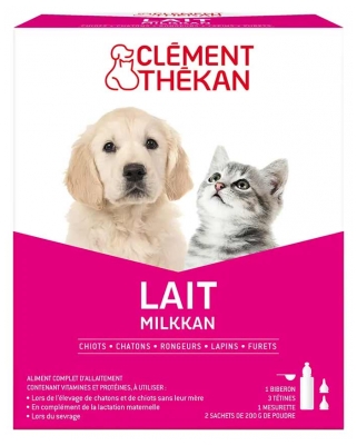 Clément Thékan Milkkan Milk Puppies and Kitten 400g Clément Thékan Milkkan Milk Puppies and Kitten 400g