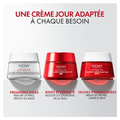 Vichy LiftActiv Crème Hyaluronic Specialist H.A Repulpe et Réduit les Rides SPF30 50 ml