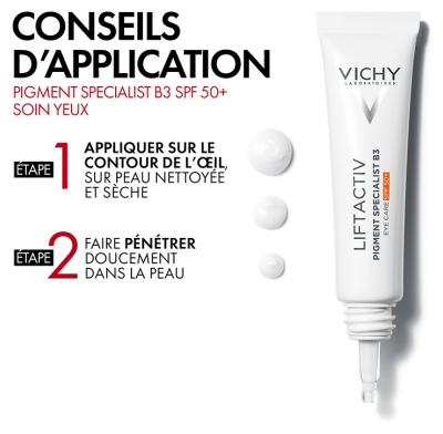 Vichy LiftActiv Soin Yeux Pigment Specialist B3 SPF50+ 15 ml