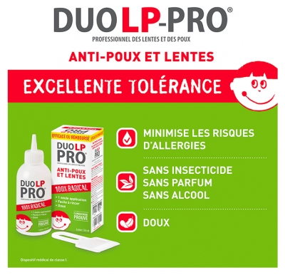 DUO LP-PRO Lotion Lentes et Poux 200 ml