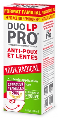 DUO LP-PRO Anti-Poux et Lentes Lotion 200ml