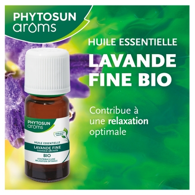 Phytosun Arôms Huile Essentielle Lavande Fine (Lavandula officinalis) Bio 30 ml