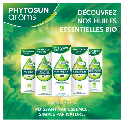 Phytosun Arôms Huile Essentielle Lavande Fine (Lavandula officinalis) Bio 30 ml