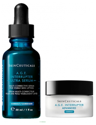 SkinCeuticals Correct A.G.E. Interrupter Ultra Serum 30 ml + Correct A.G.E. Interrupter Advanced 15 ml Gratis
