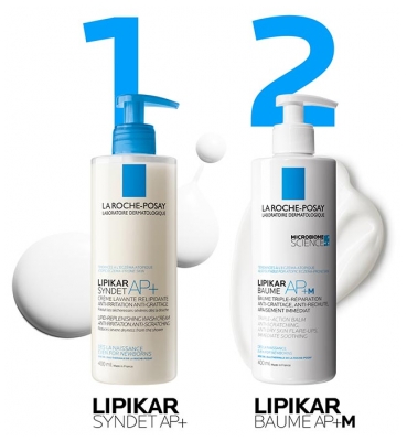 La Roche-Posay Lipikar Syndet AP+ 400 ml + Eco-Refill 400 ml