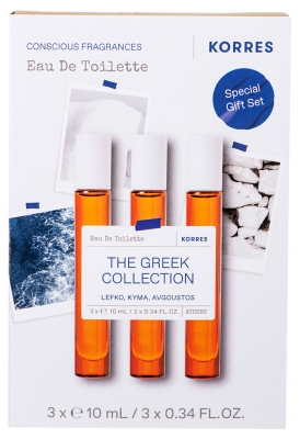 Korres The Greek Collection Eau de Toilette Set 3 X 10 ml
