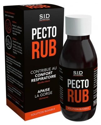 S.I.D Nutrition Pecto Rub Drinkable Solution 125 ml S.I.D Nutrition Pecto Rub Drinkable Solution 125 ml