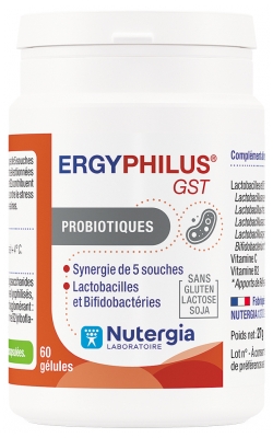 Nutergia Ergyphilus GST 60 Kapsułek Nutergia Ergyphilus GST 60 Kapsułek