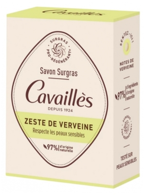 Cavaillès Surgras Soap Verbena Zest 100 g Cavaillès Surgras Soap Verbena Zest 100 g