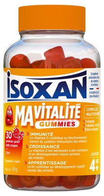 Isoxan Ma Vitalité Junior 4 Ans+ 30 Gummies Isoxan Ma Vitalité Junior 4 Ans+ 30 Gummies