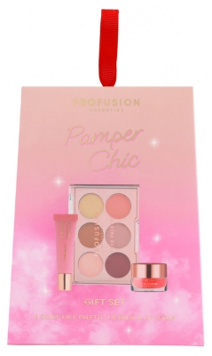 Profusion Cosmetics Pamper Chic Lip and Eye Set
